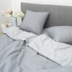 Комплект постільної білизни Viluta Євро Ранфорс 24279 з простирадлом на резинці 180х200