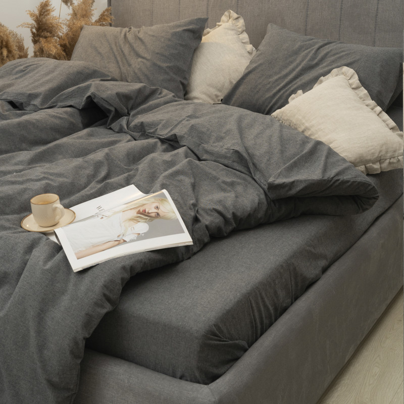 Комплект постільної білизни Viluta Євро Варена бавовна Wash 78