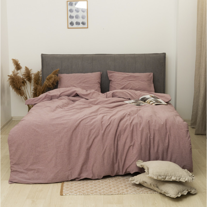 Комплект постільної білизни Viluta Двоспальний Варена бавовна Wash 80