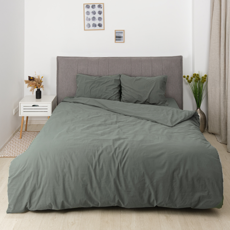 Комплект постільної білизни Viluta Євро Варена бавовна Wash 84