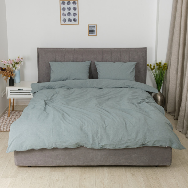 Комплект постільної білизни Viluta Полуторний Варена бавовна Wash 86