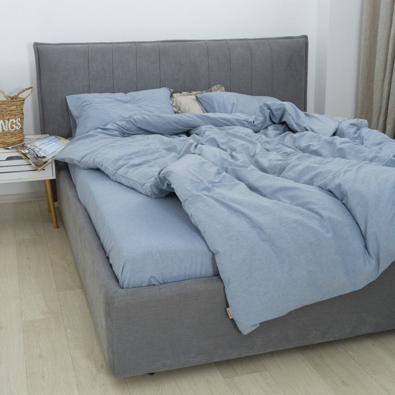 Комплект постільної білизни Viluta Євро Варена бавовна Wash 81