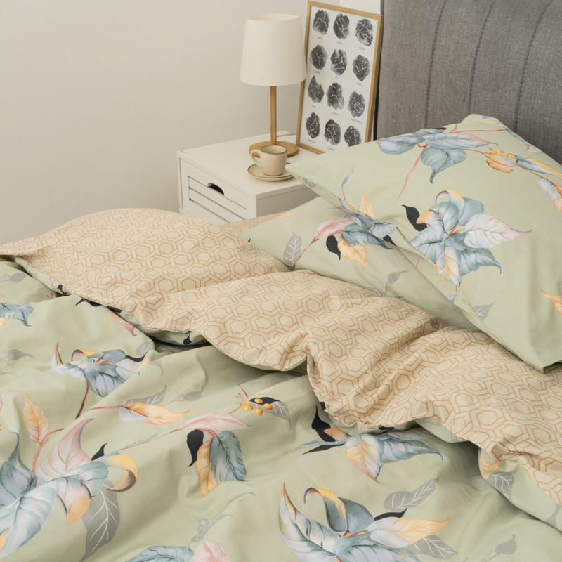 Комплект постільної білизни Tiare Євро Сатин Premium 194