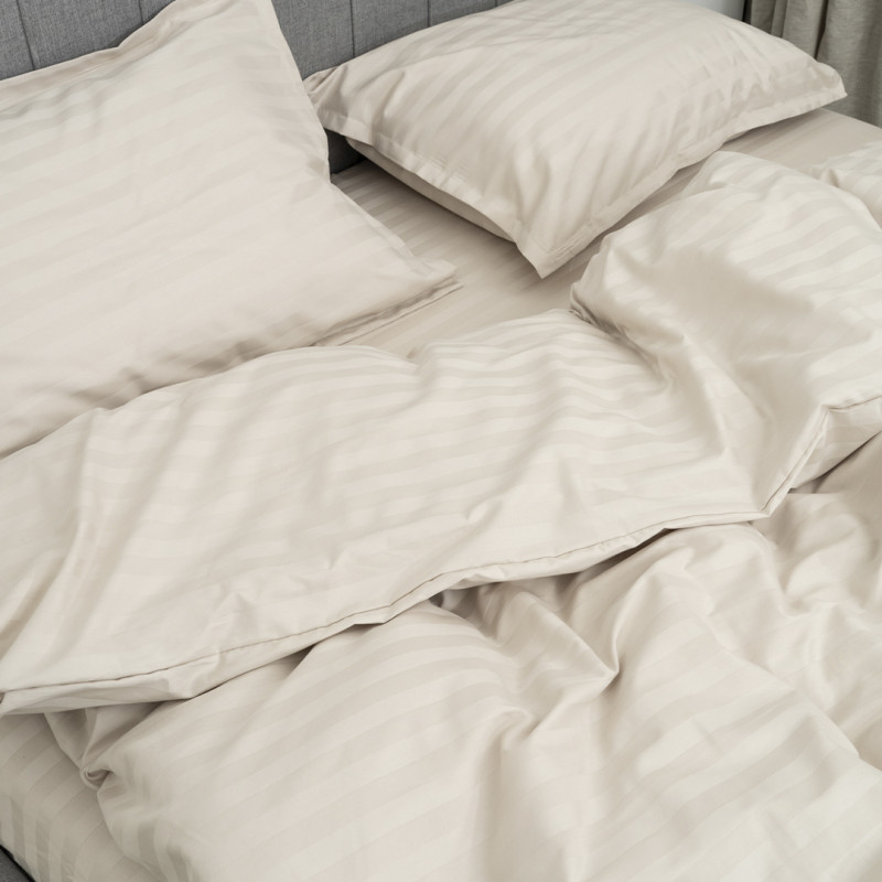 Комплект постільної білизни Tiare Євро Сатин Stripe 92