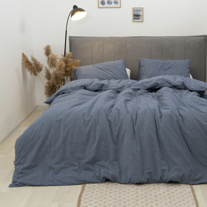 Комплект постільної білизни Viluta Полуторний Варена бавовна Wash 79