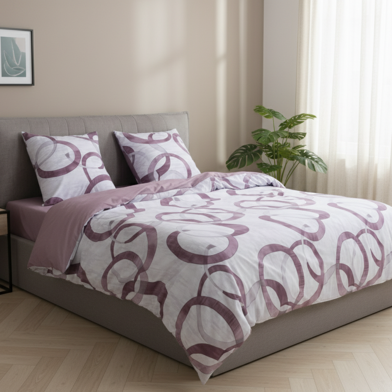 Комплект постільної білизни Viluta Полуторний Ранфорс 25402