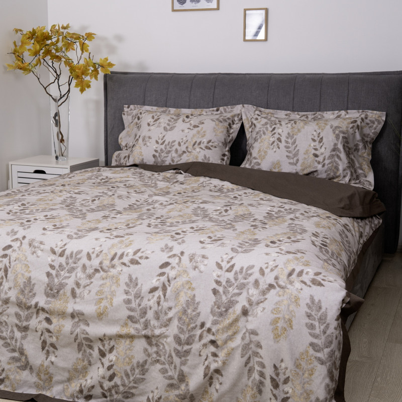 Комплект постільної білизни Viluta Євро Brushed Warm Cotton W-07