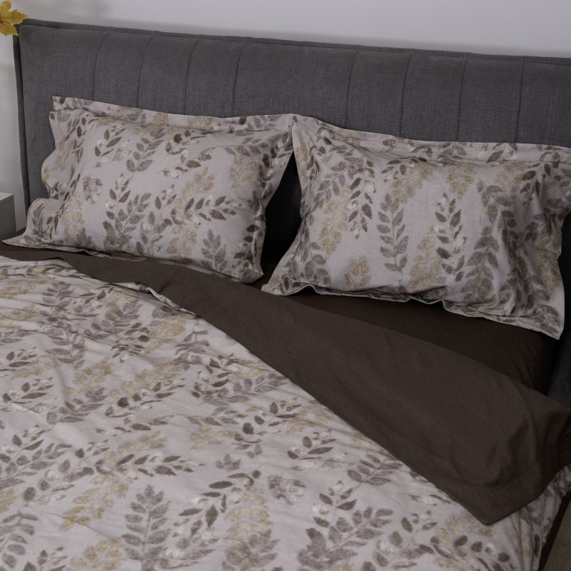 Комплект постільної білизни Viluta Євро Brushed Warm Cotton W-07