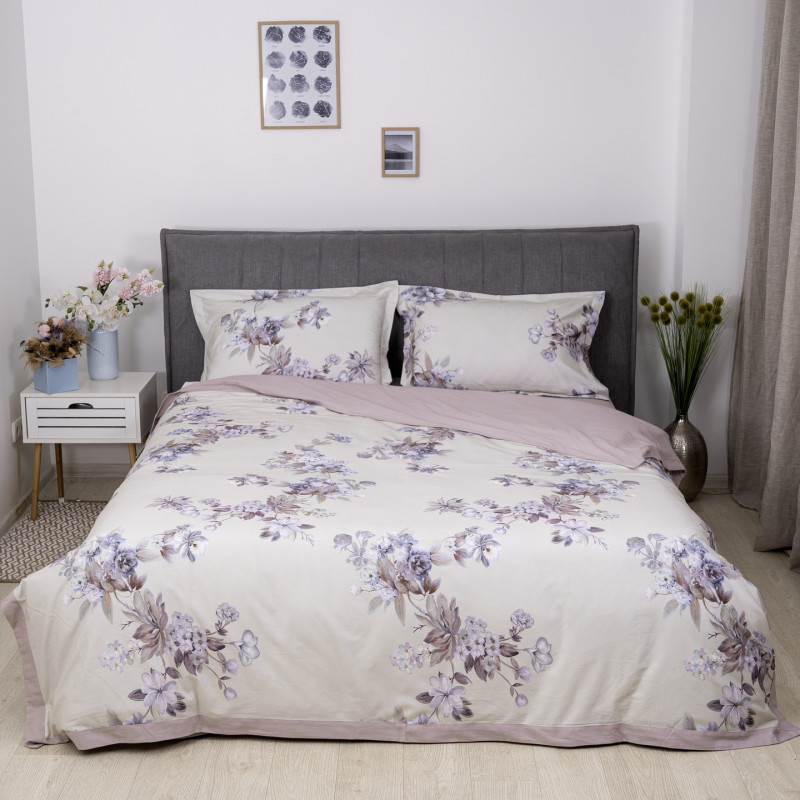 Комплект постільної білизни Viluta Євро Brushed Warm Cotton W-08