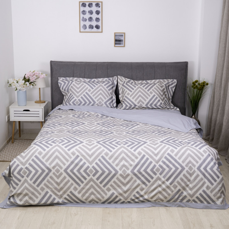 Комплект постільної білизни Viluta Євро Brushed Warm Cotton W-15