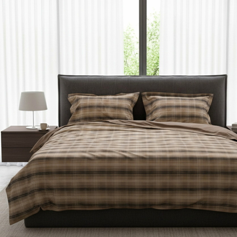 Комплект постільної білизни Viluta Євро Brushed Warm Cotton W-18