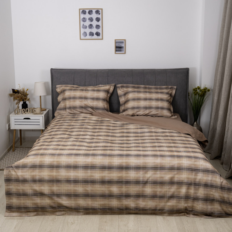 Комплект постільної білизни Viluta Євро Brushed Warm Cotton W-18