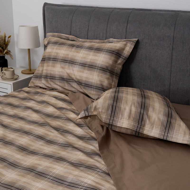 Комплект постільної білизни Viluta Євро Brushed Warm Cotton W-18