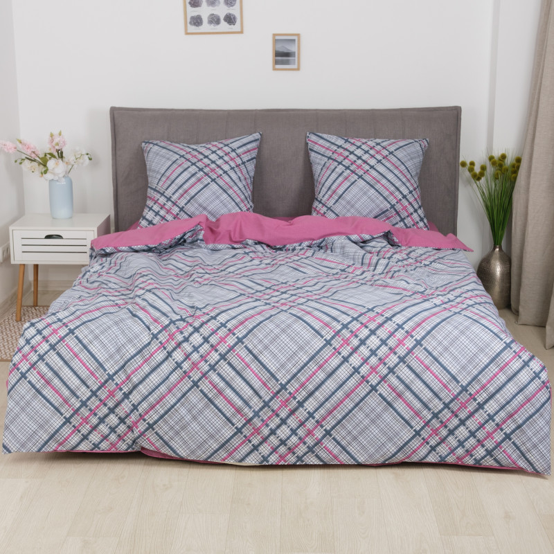 Комплект постільної білизни Viluta Євро Ранфорс 25407