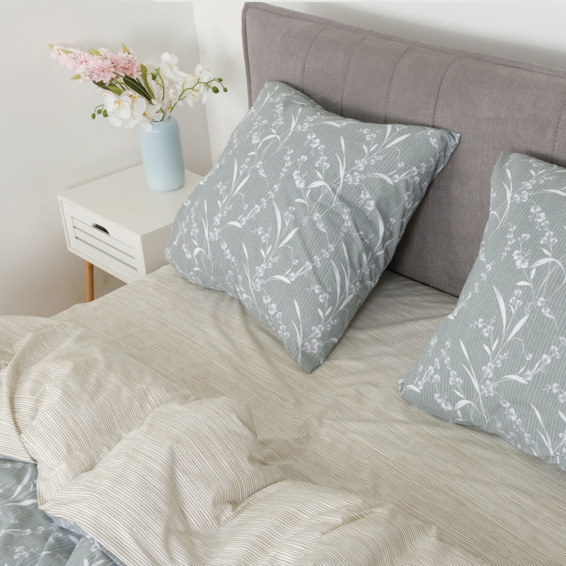 Комплект постільної білизни Viluta Євро Ранфорс 25408