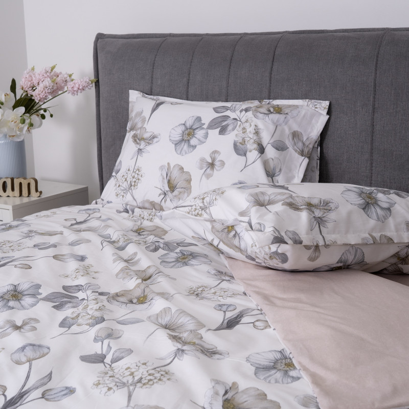 Комплект постільної білизни Tiare Євро Сатин Luxe 193