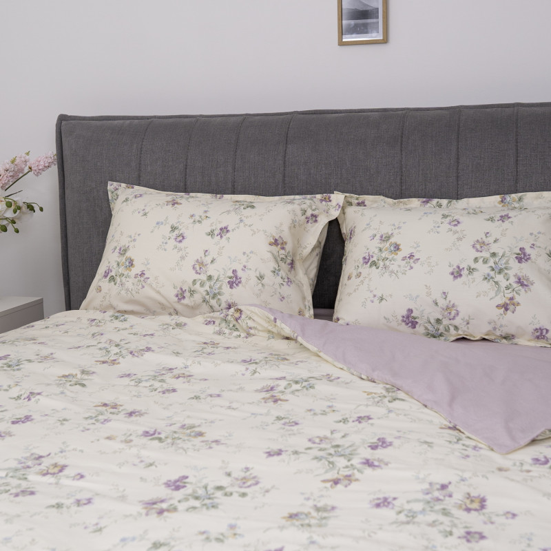 Комплект постільної білизни Tiare Євро Сатин Luxe 198