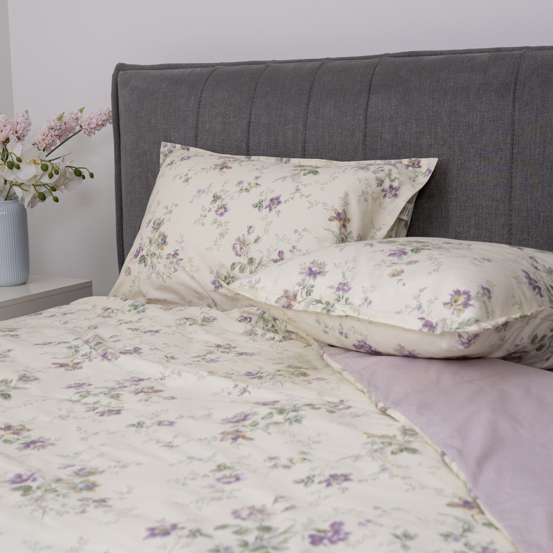 Комплект постільної білизни Tiare Євро Сатин Luxe 198