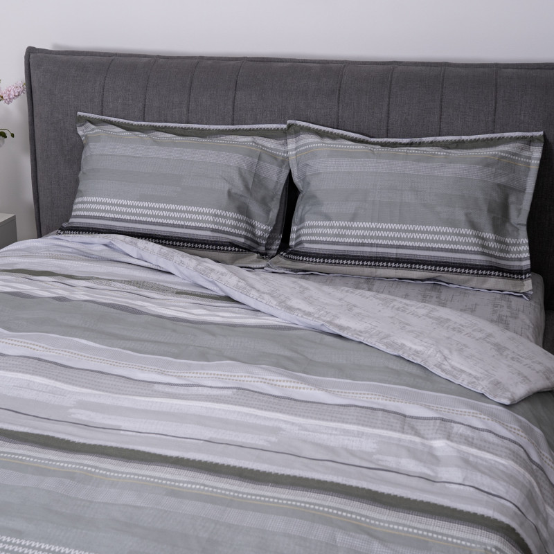 Комплект постільної білизни Tiare Євро Сатин Luxe 202