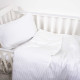 Комплект постільної білизни Viluta дитячий Сатин Stripe White