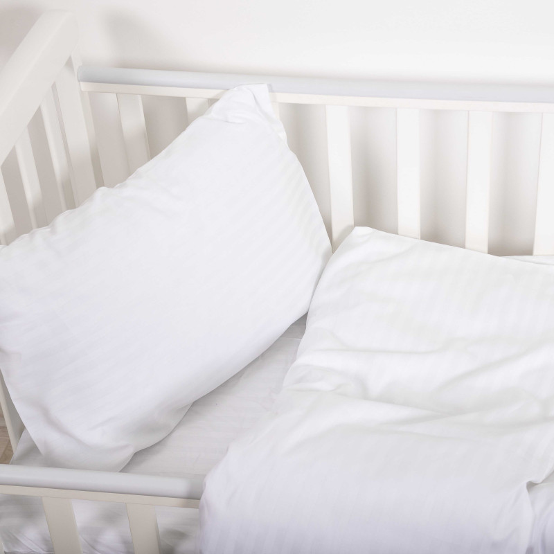 Комплект постільної білизни Viluta дитячий Сатин Stripe White