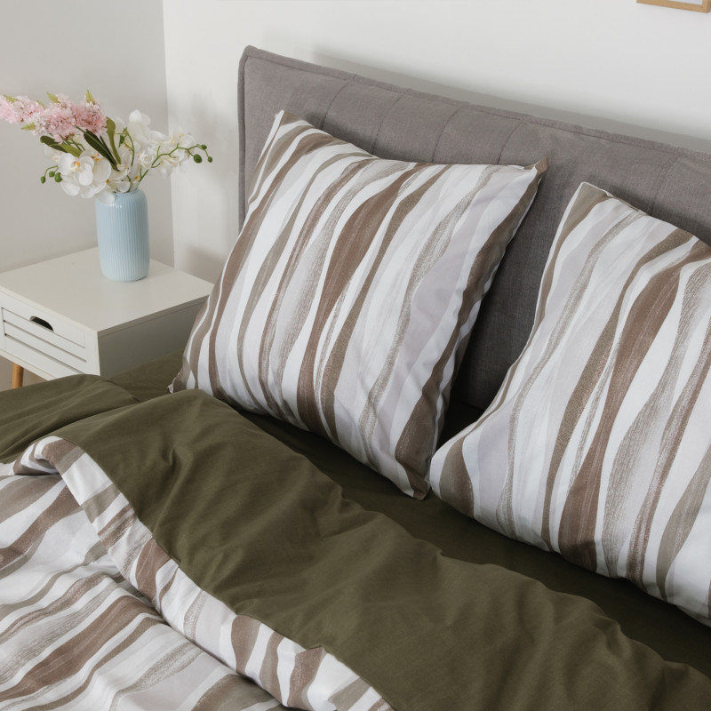 Комплект постільної білизни Viluta Євро Ранфорс 25416