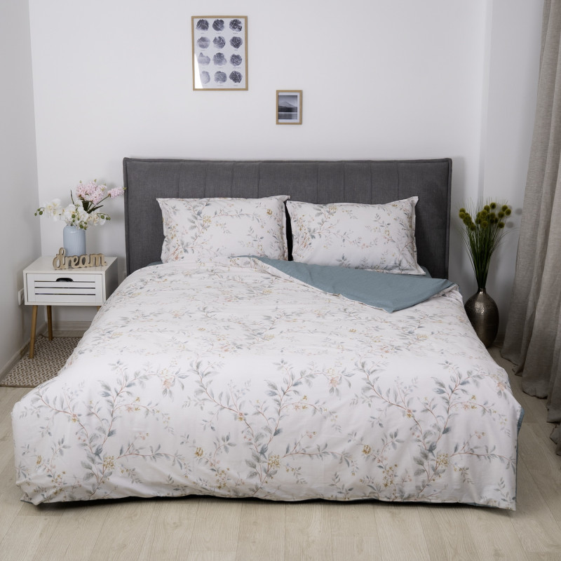 Комплект постільної білизни Tiare Сімейний Сатин Luxe 194