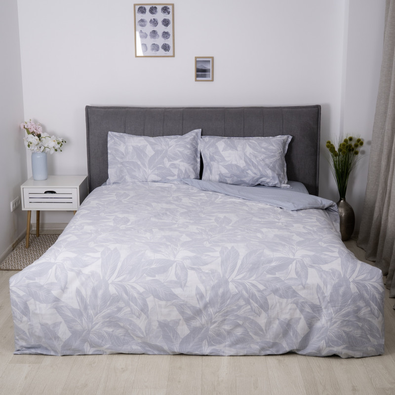 Комплект постільної білизни Tiare Сімейний Сатин Luxe 201