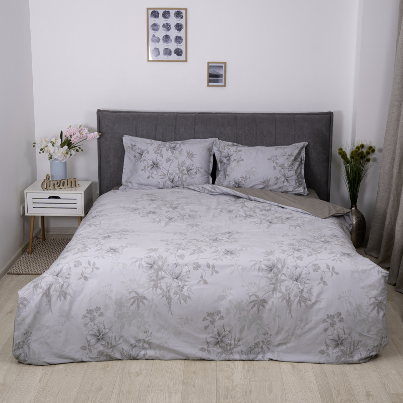 Комплект постільної білизни Tiare Сімейний Сатин Luxe 203