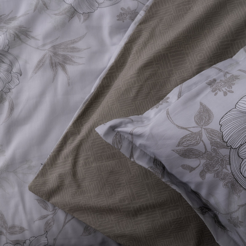 Комплект постільної білизни Tiare Сімейний Сатин Luxe 203