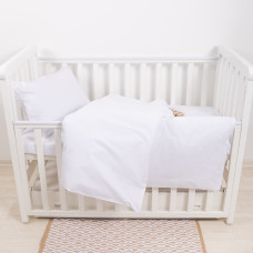 Комплект постільної білизни Viluta Дитячий Поплін Білий