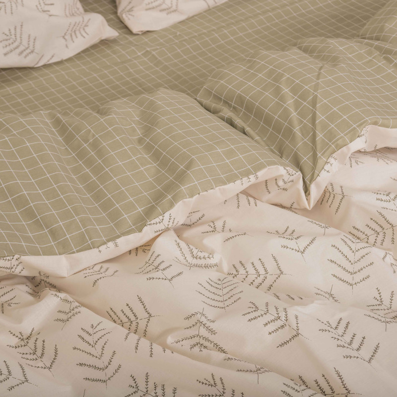 Комплект постільної білизни Viluta Полуторний Ранфорс 22205