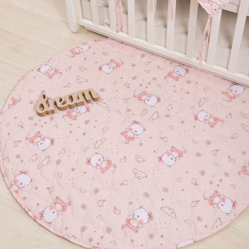 Килимок-мішечок дитячий Viluta стьобаний ранфорс 23232