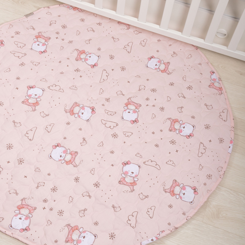 Килимок-мішечок дитячий Viluta стьобаний ранфорс 23232