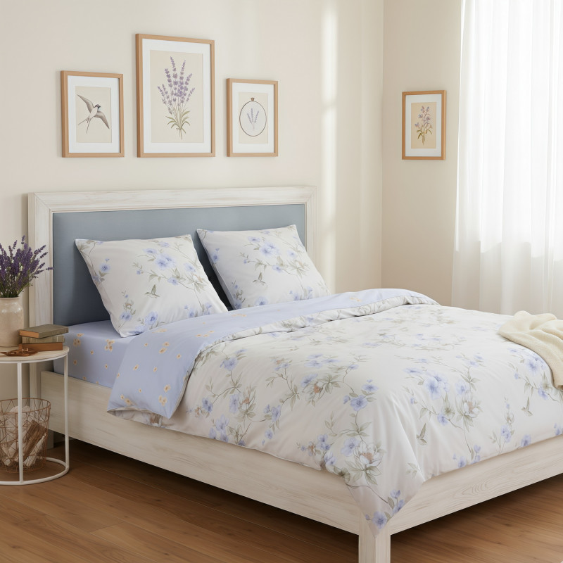 Комплект постільної білизни Viluta Полуторний Ранфорс 25417