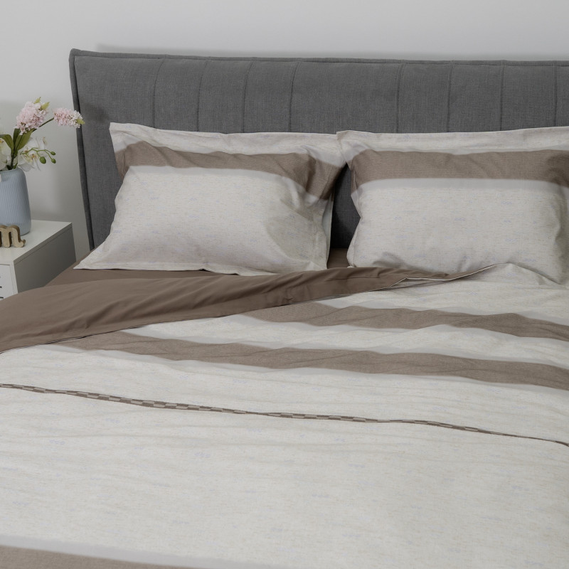 Комплект постільноїКомплект постільної білизни Viluta Євро Brushed Warm Cotton W-19