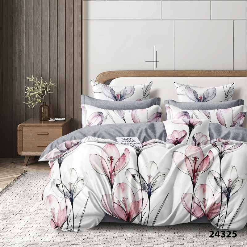 Комплект постільної білизни Viluta Євро Ранфорс 24325