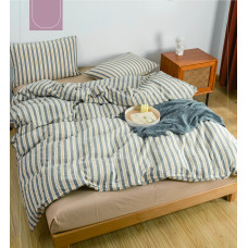 Комплект постільної білизни Viluta Євро Варена бавовна Wash Printed 08