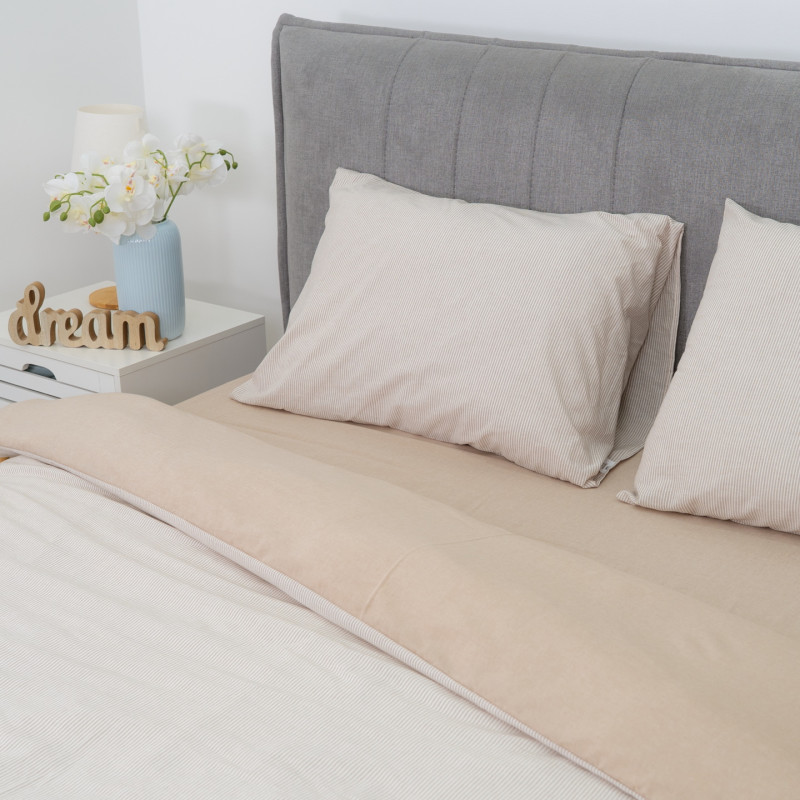 Комплект постільної білизни Viluta Євро Варена бавовна Wash Printed 13