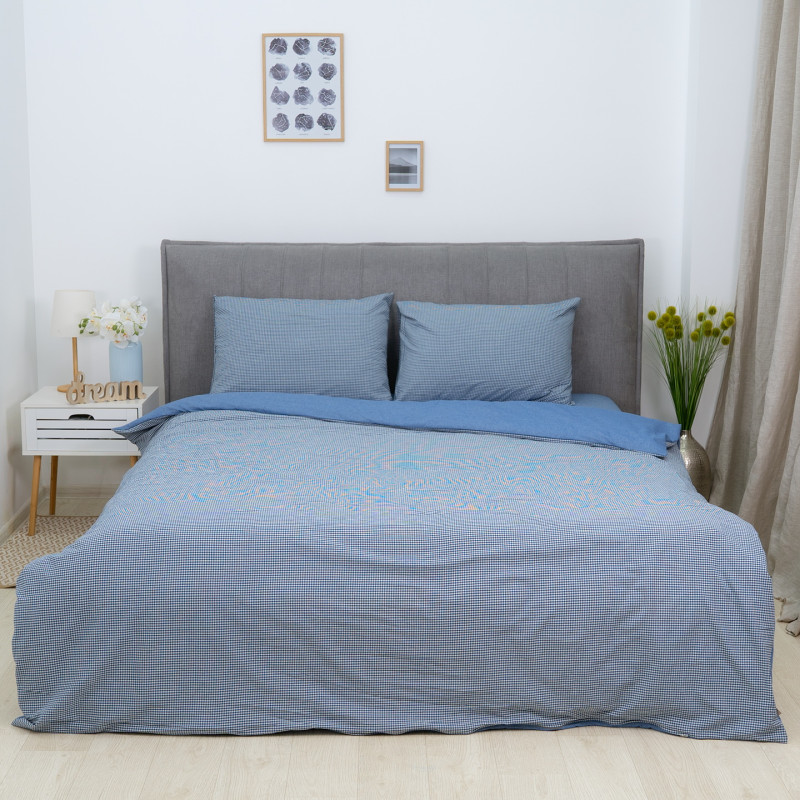 Комплект постільної білизни Viluta Сімейний Варена бавовна Wash Printed 04