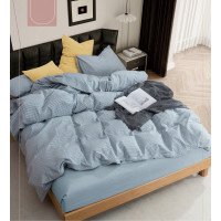 Комплект постільної білизни Viluta Сімейний Варена бавовна Wash Printed 05