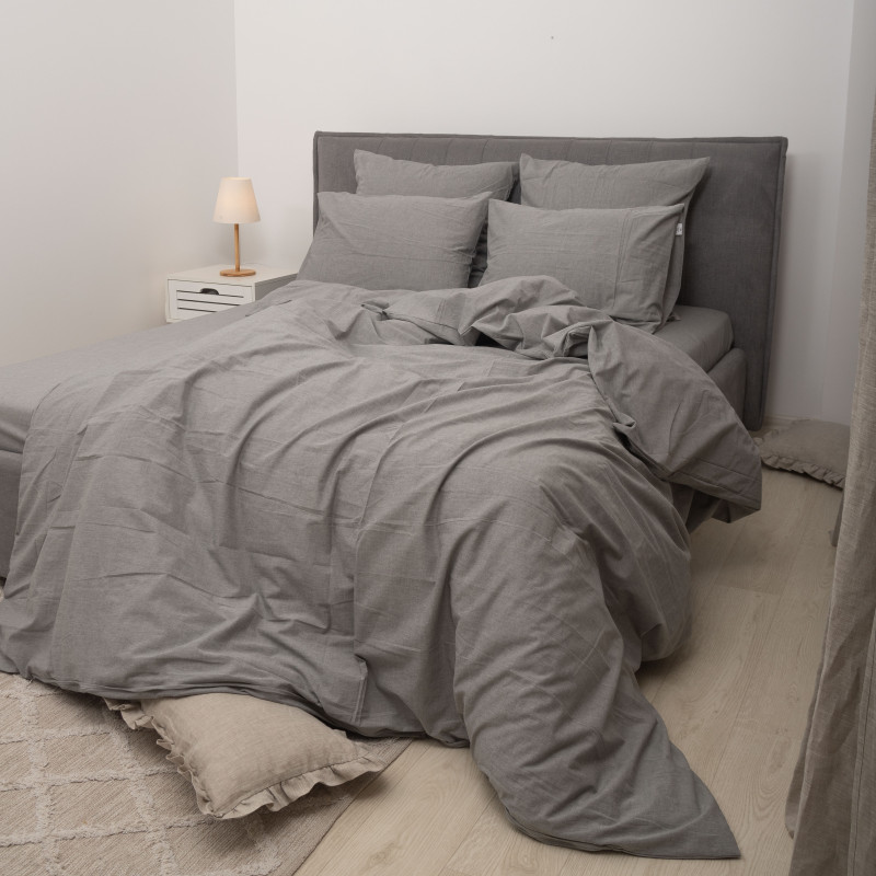 Комплект постільної білизни Viluta Полуторний Варена бавовна Wash 65