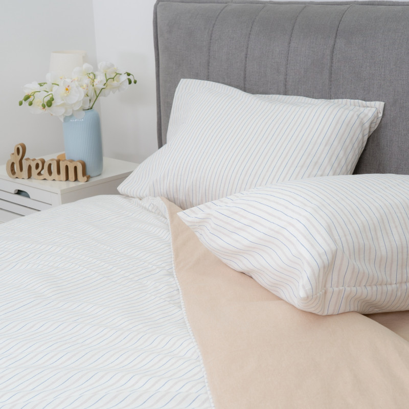 Комплект постільної білизни Viluta Сімейний Варена бавовна Wash Printed 03