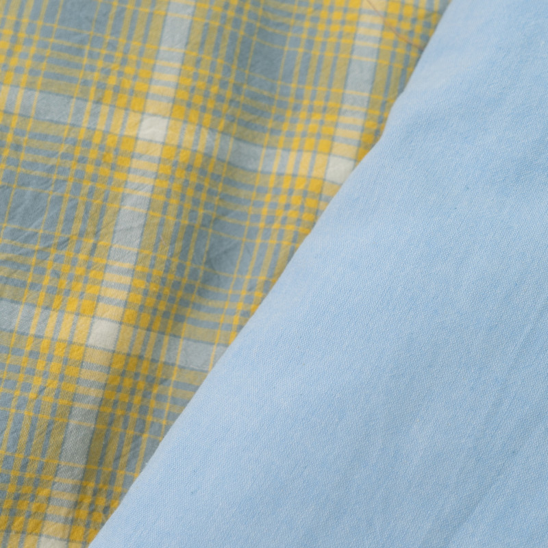 Комплект постільної білизни Viluta Двоспальний Варена бавовна Wash Printed 02