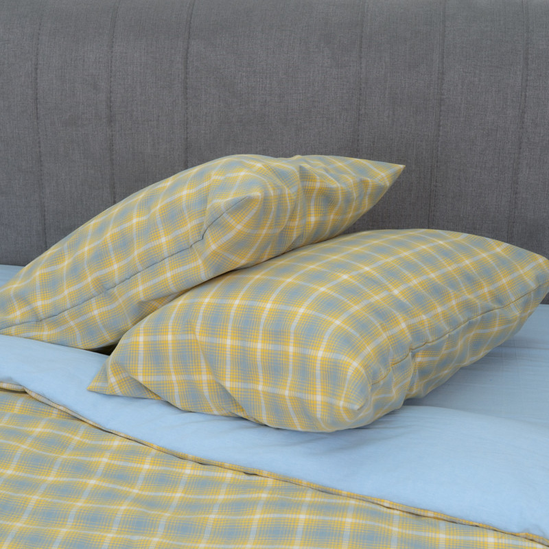 Комплект постільної білизни Viluta Двоспальний Варена бавовна Wash Printed 02