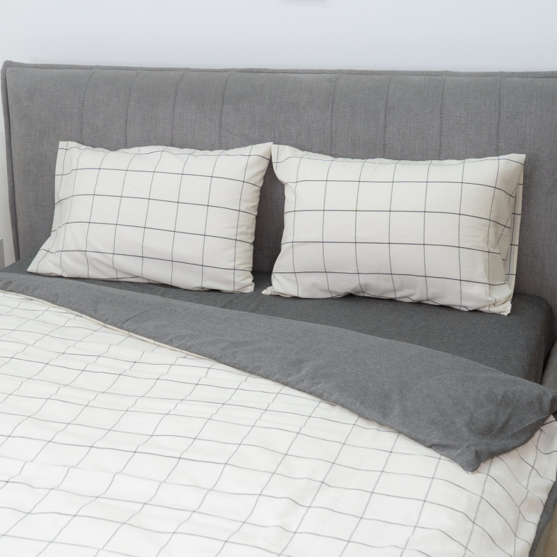 Комплект постільної білизни Viluta Сімейний Варена бавовна Wash Printed 01