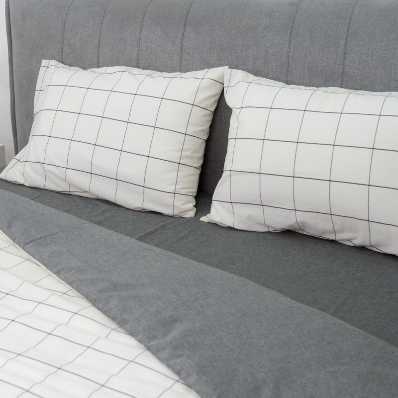 Комплект постільної білизни Viluta Сімейний Варена бавовна Wash Printed 01