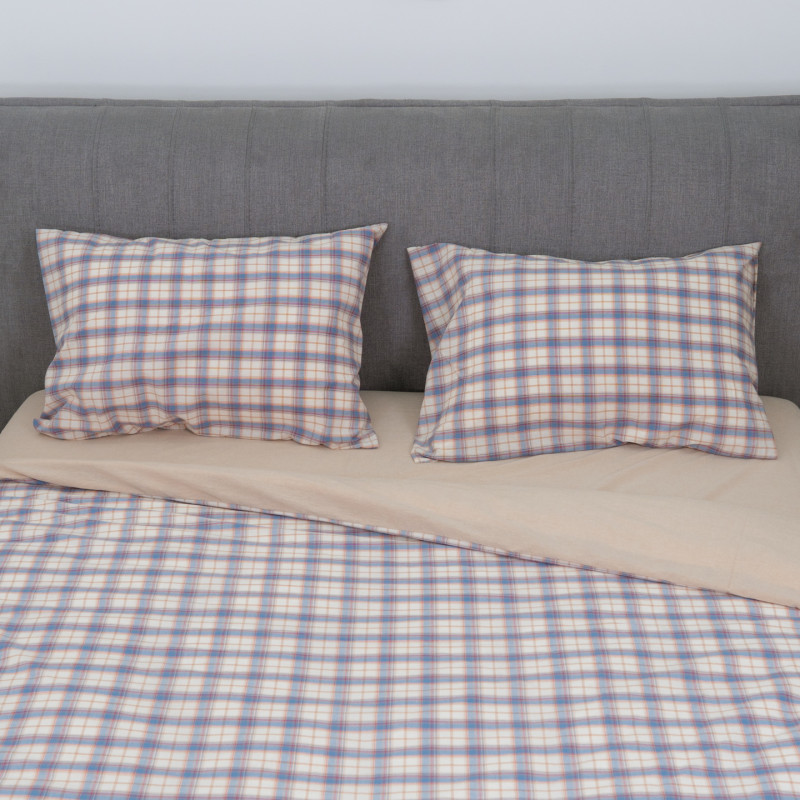 Комплект постільної білизни Viluta Двоспальний Варена бавовна Wash Printed 06