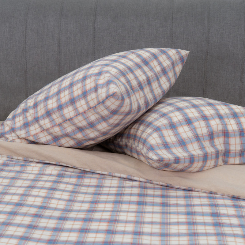 Комплект постільної білизни Viluta Сімейний Варена бавовна Wash Printed 06