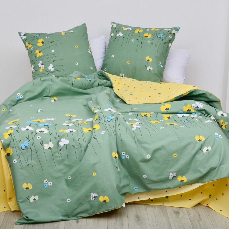 Комплект постільної білизни Viluta Євро Ранфорс 21142